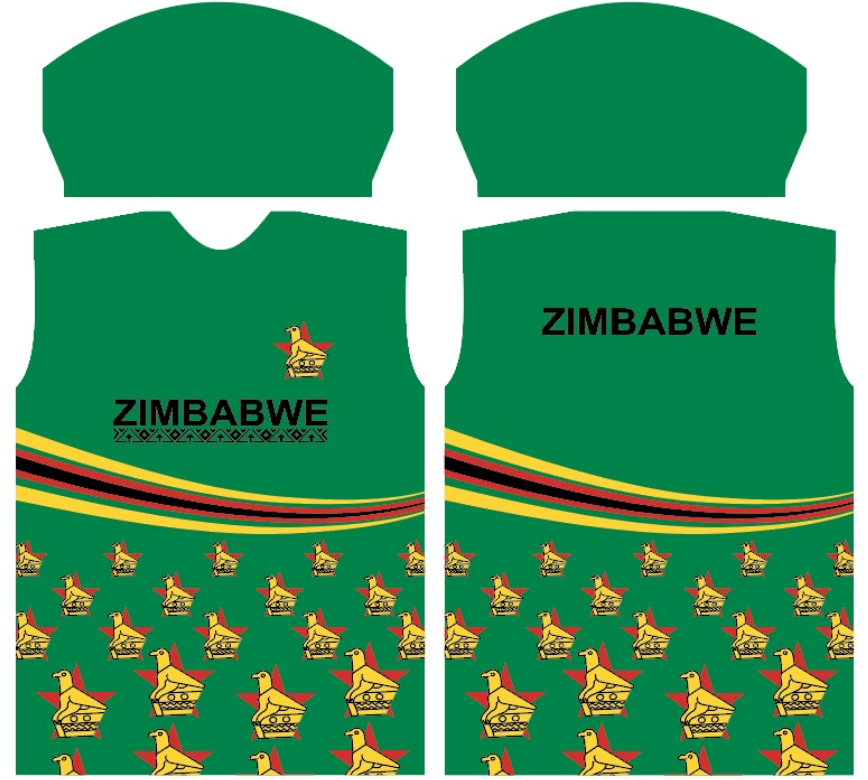 Zimbabwe colourful t shirt